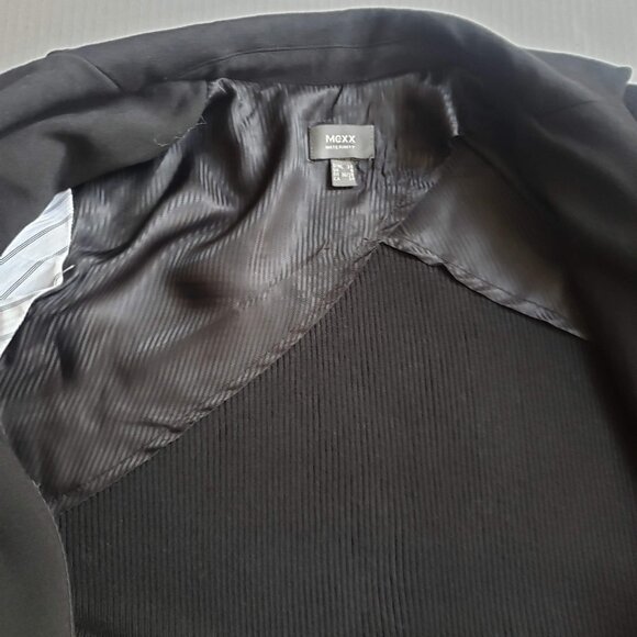 MEXX MATERNITY BLAZER BLACK SIZE 34 (UK 8) - Picture 6 of 7